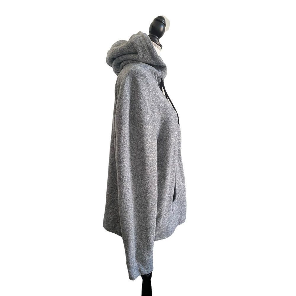 Sonoma Men’s Zip Up Hoodie Marled Gray & Black Size Extra Large XL - Picture 4 of 5
